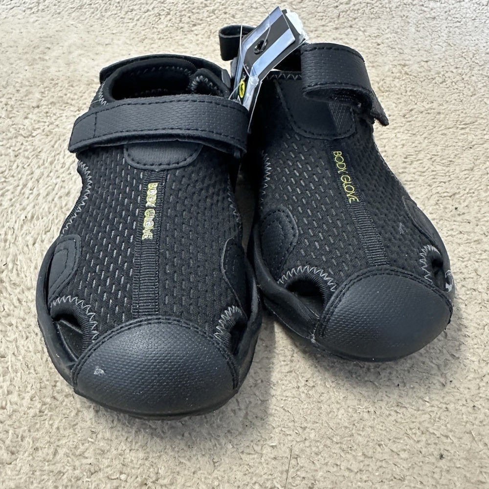 Body Glove River Sandal Kids Black Water Shoes Sport Sandals Youth 13 NEW